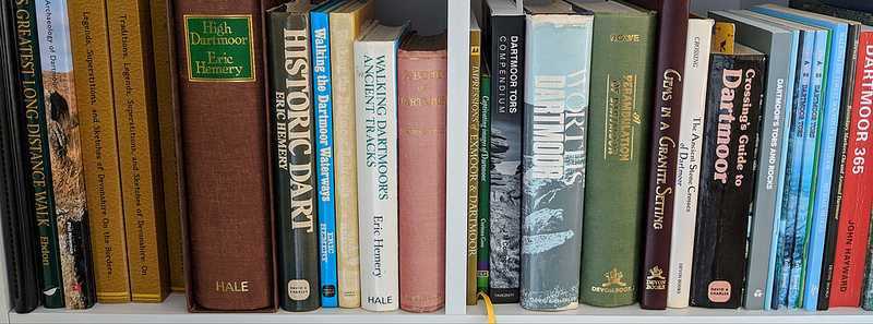 A growing collection of Dartmoor literature