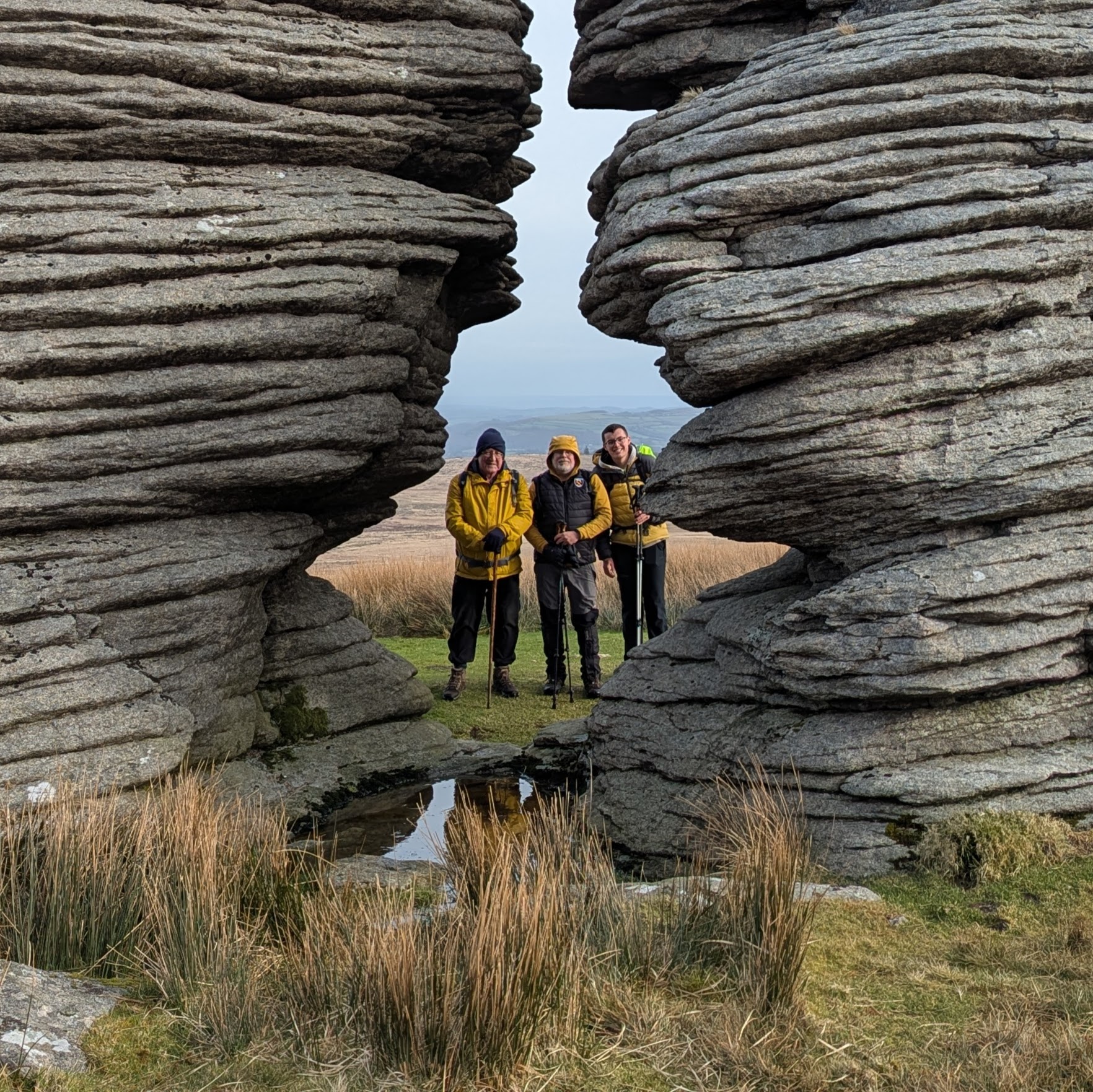 The team at Watern Tor, January 2025